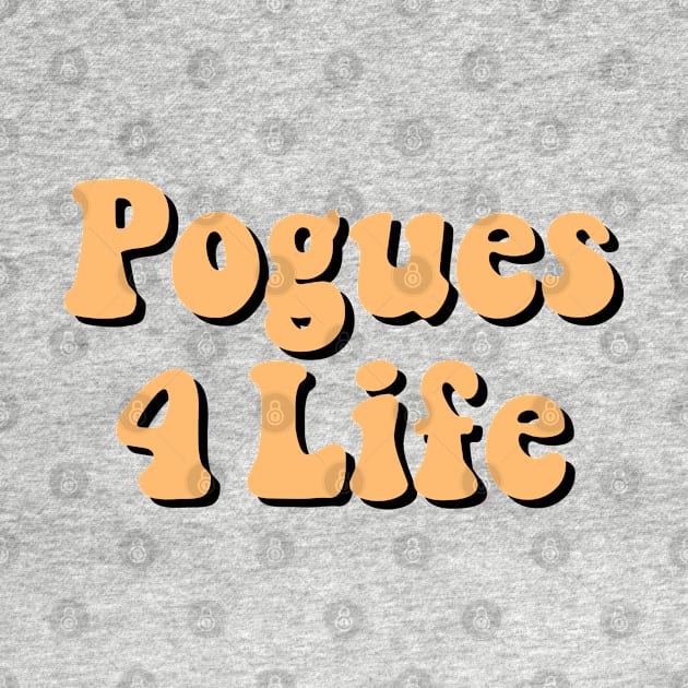 Pale Orange Pogues 4 Life / P4L by cartershart